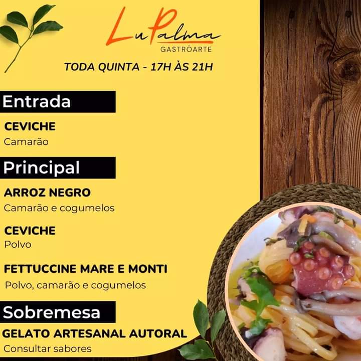 Lu Palma – tenha uma deliciosa experiência Gastrôarte