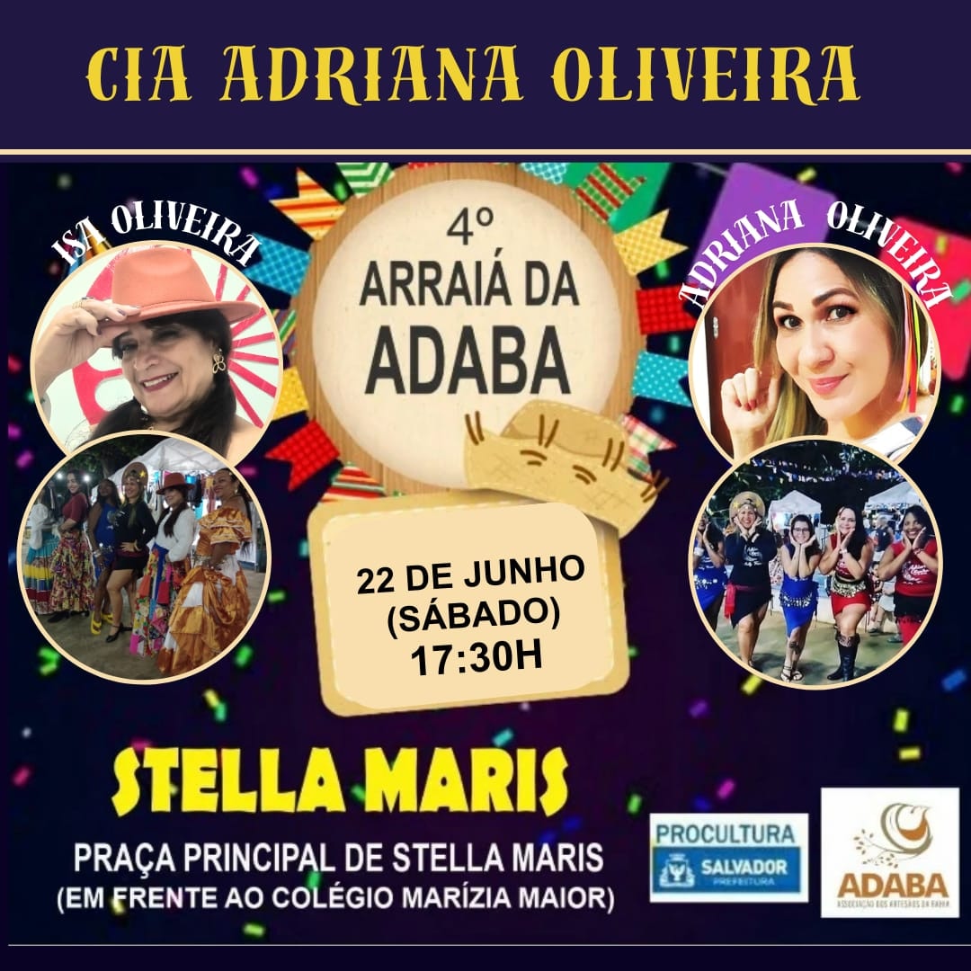 4° Arraiá da ADABA terá o Grupo de Dança Étnica/Cigana, da Professora Isa Oliveira