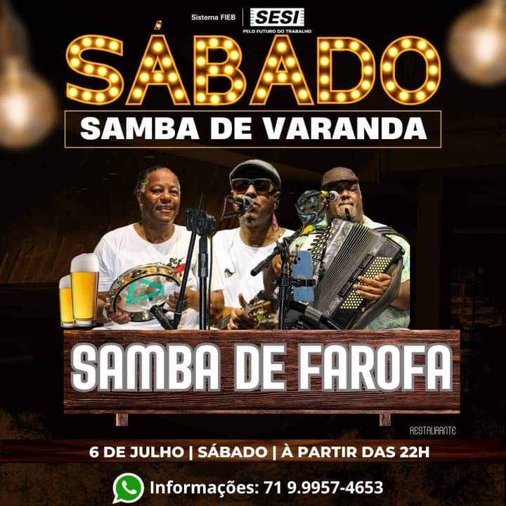 SAMBA DE VARANDA Com SAMBA DE FARORA