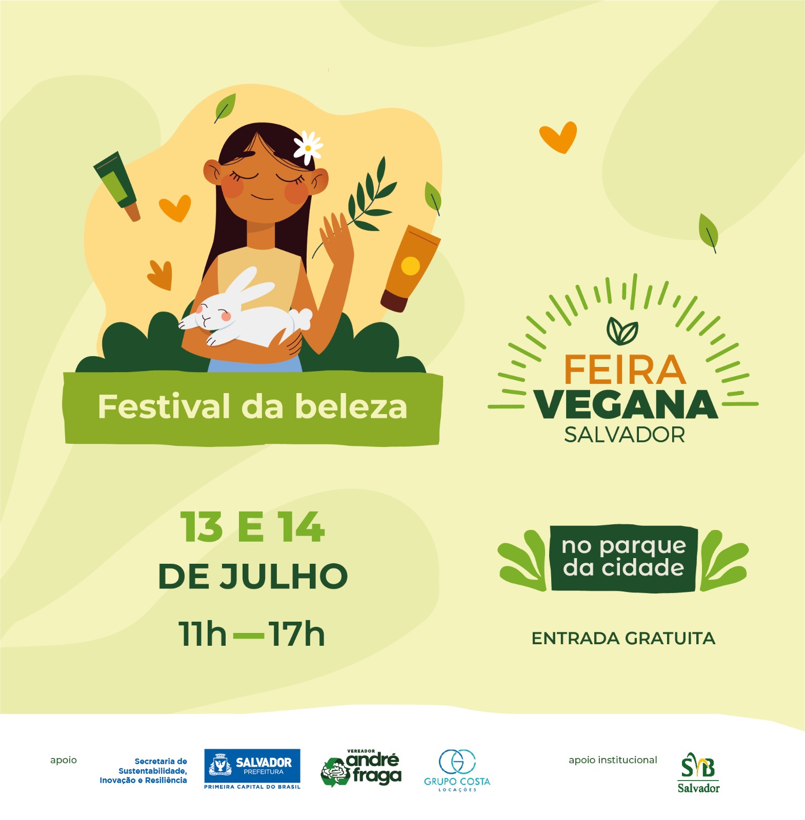 Festival da Beleza reúne marcas veganas e cuidados sustentáveis