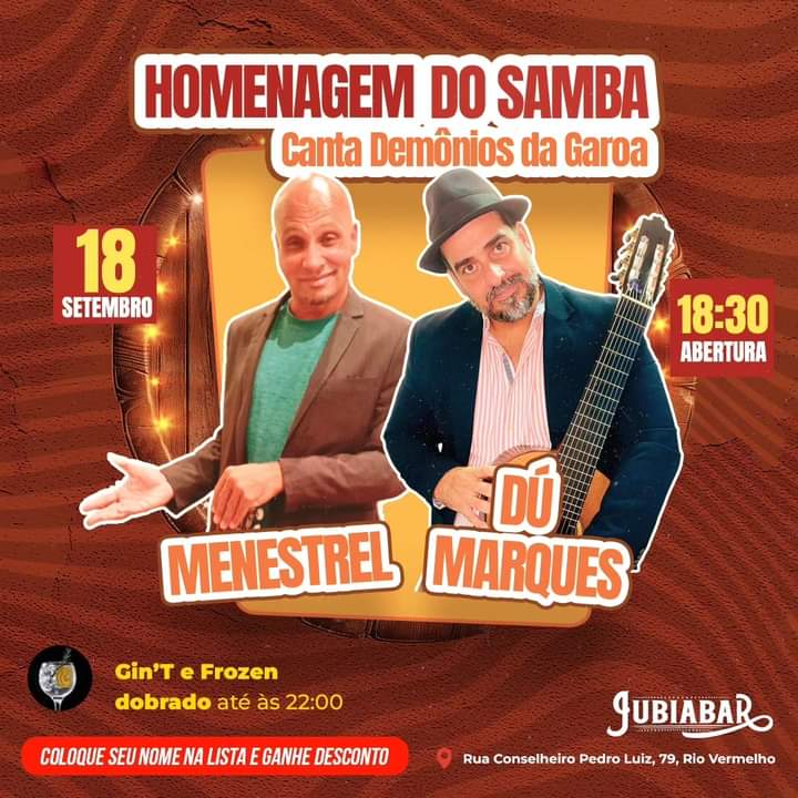 Homenagem do Samba no Jubiabar