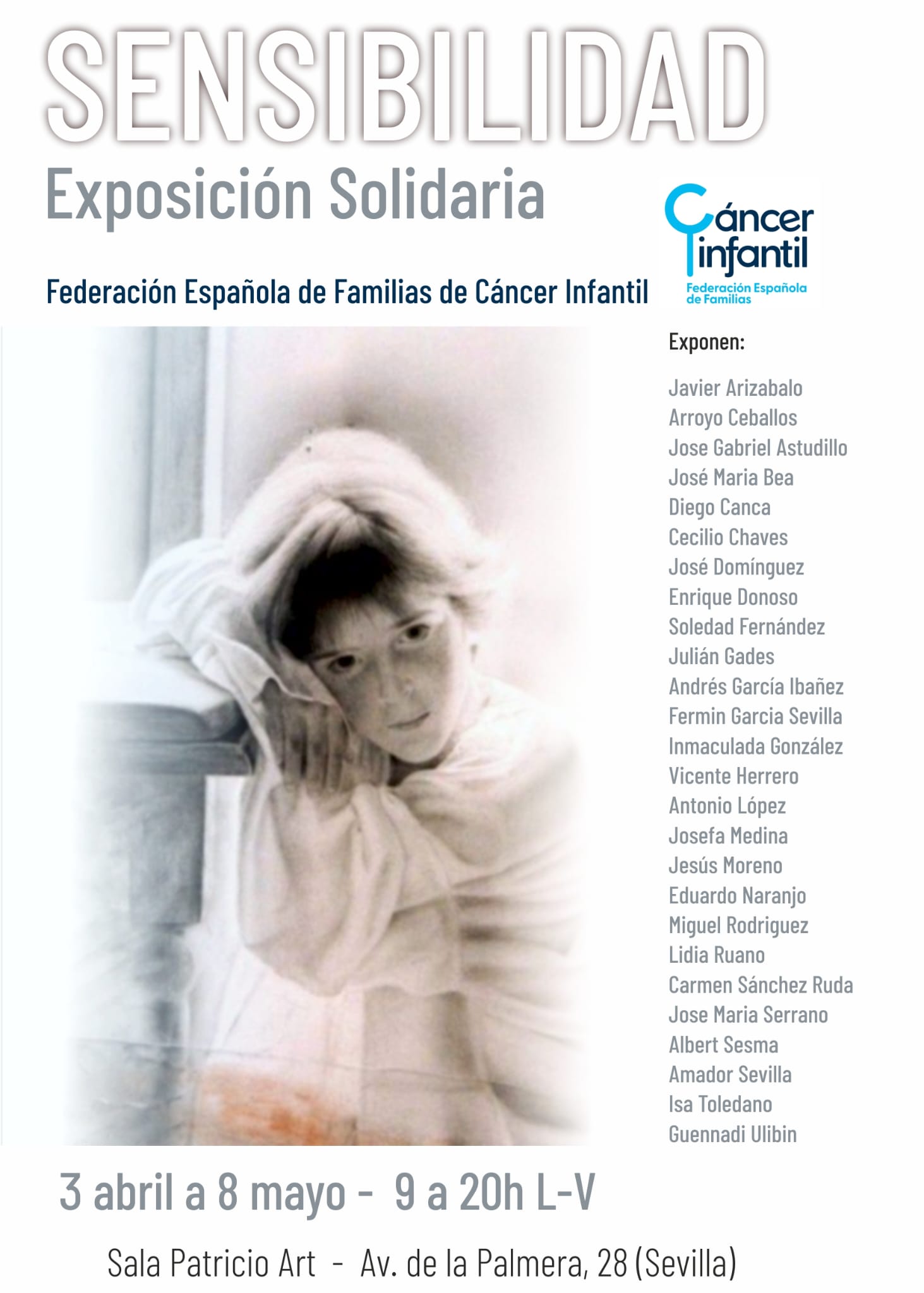 Nomes importantes da cena artística espanhola se unem para apoiar a Federação Espanhola de Famílias de Crianças com Câncer