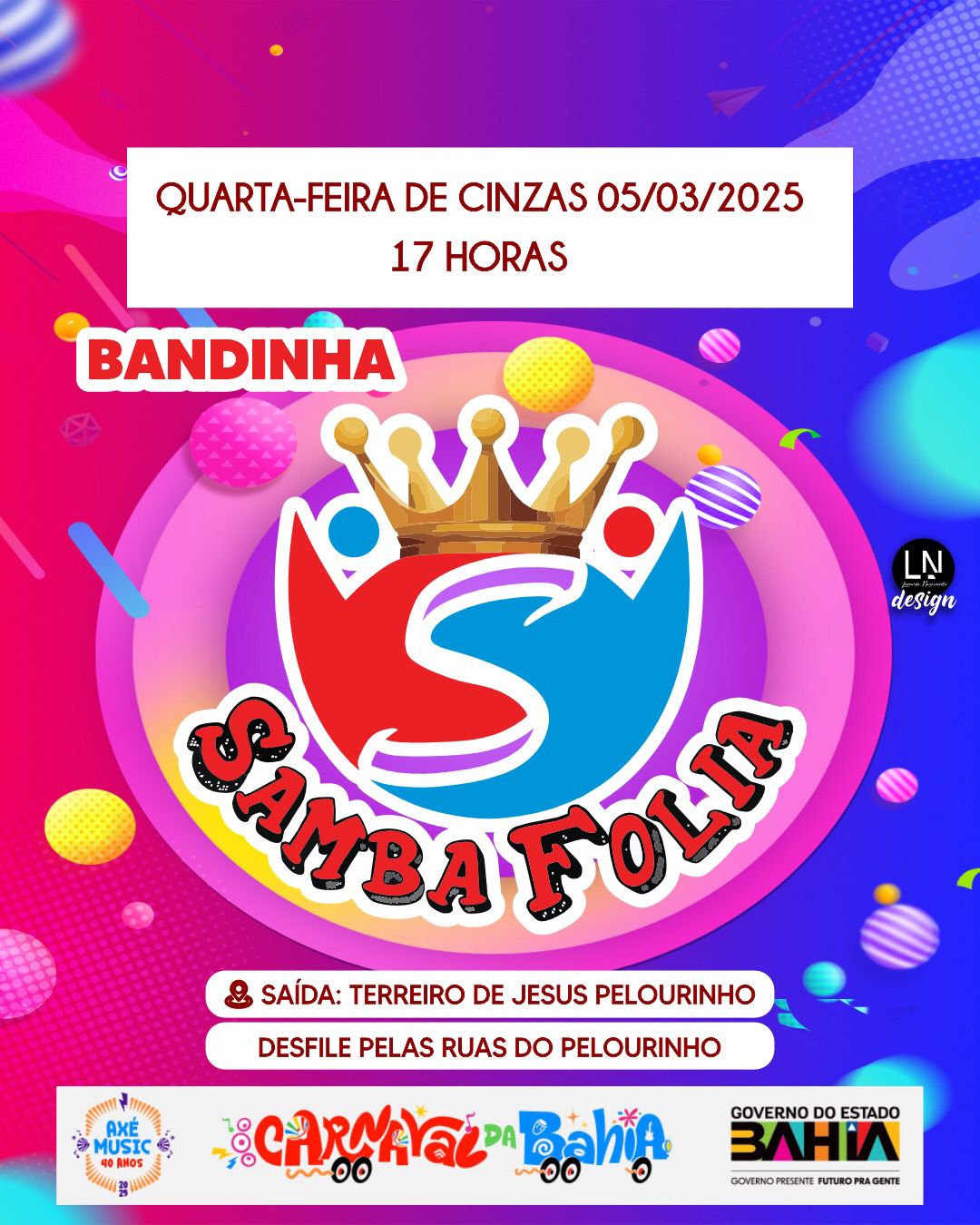 Bandinha Samba Folia no Pelourinho