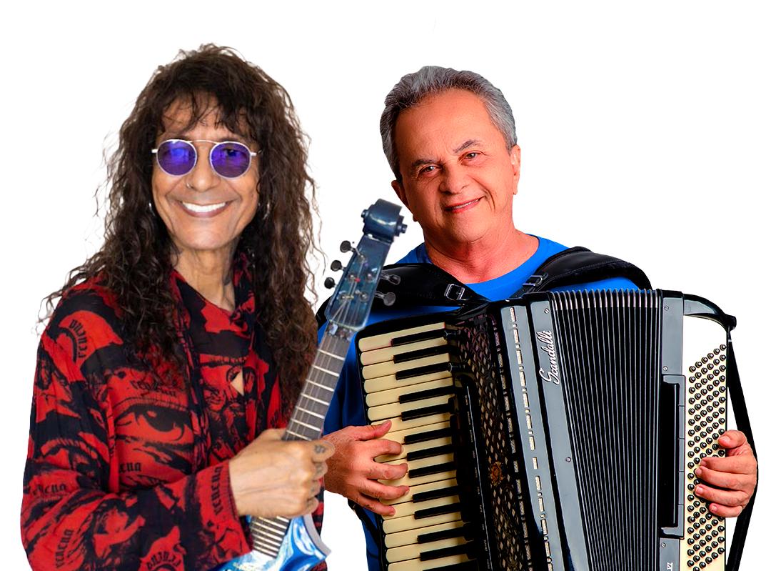 Encontro de Gigantes: Luiz Caldas e Flávio José antecipam o São João na 2ª edição do “Arraiá do Luiz”