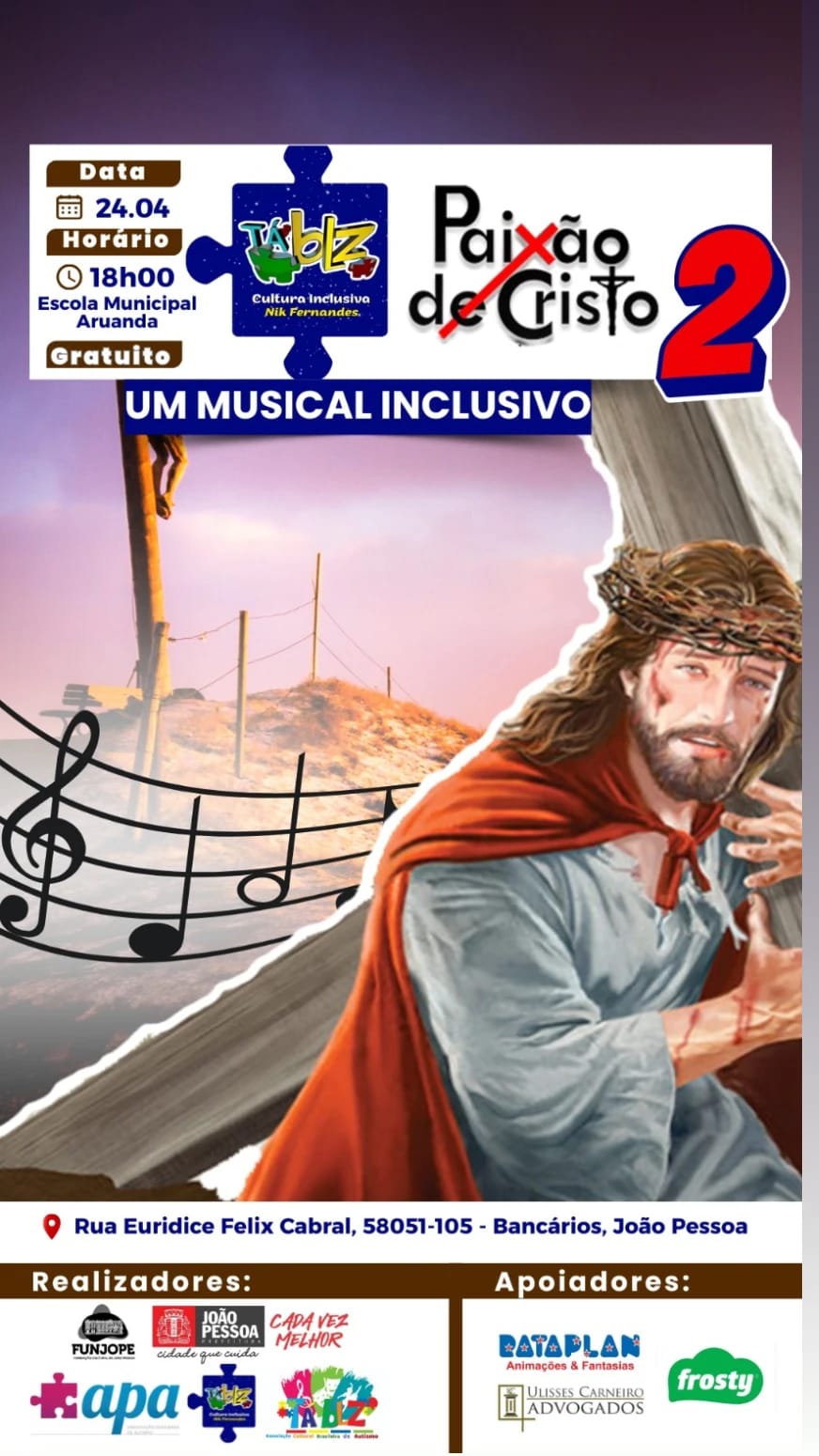 Paixão de Cristo – Um Musical Inclusivo | 2º Ano