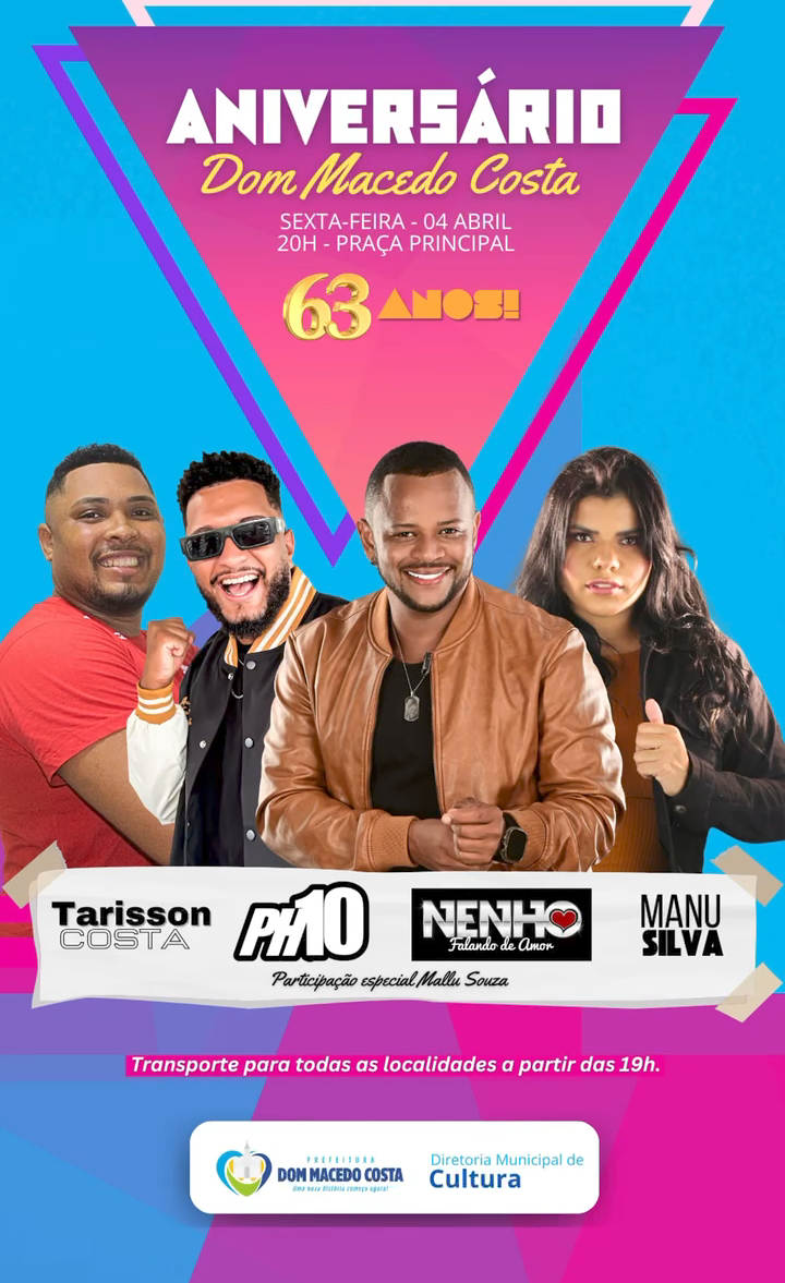 Dom Macedo Costa celebra 63 anos com grande festa. Confira!