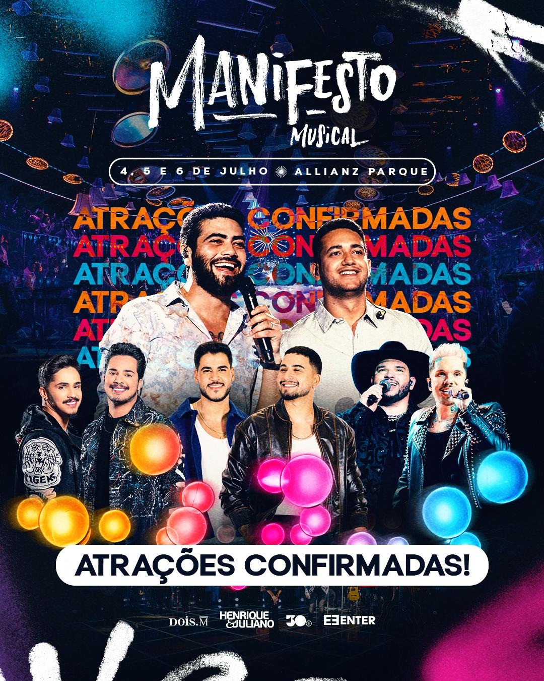 Manifesto Musical vem com tudo. Confira!