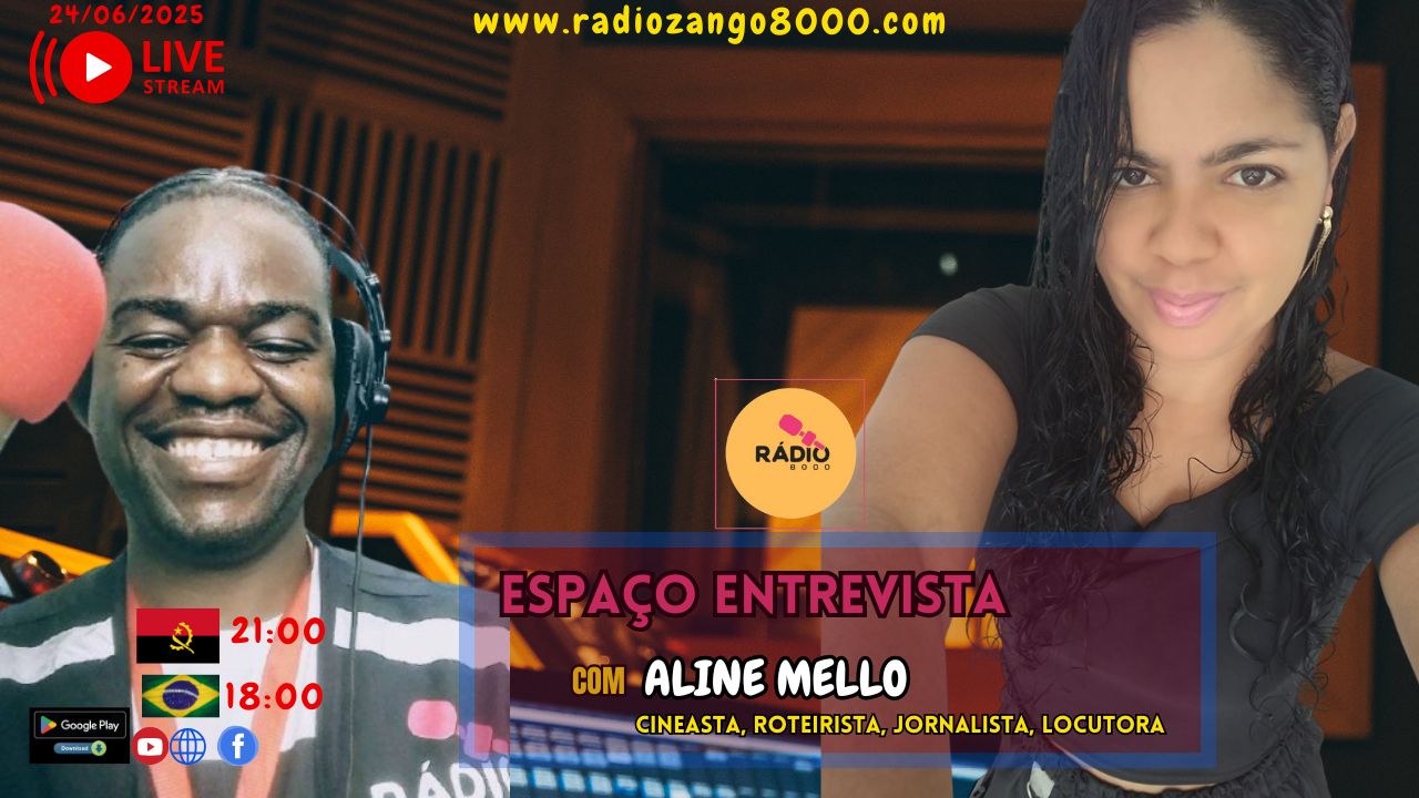 Aline Mello no Espaço Entrevista!
