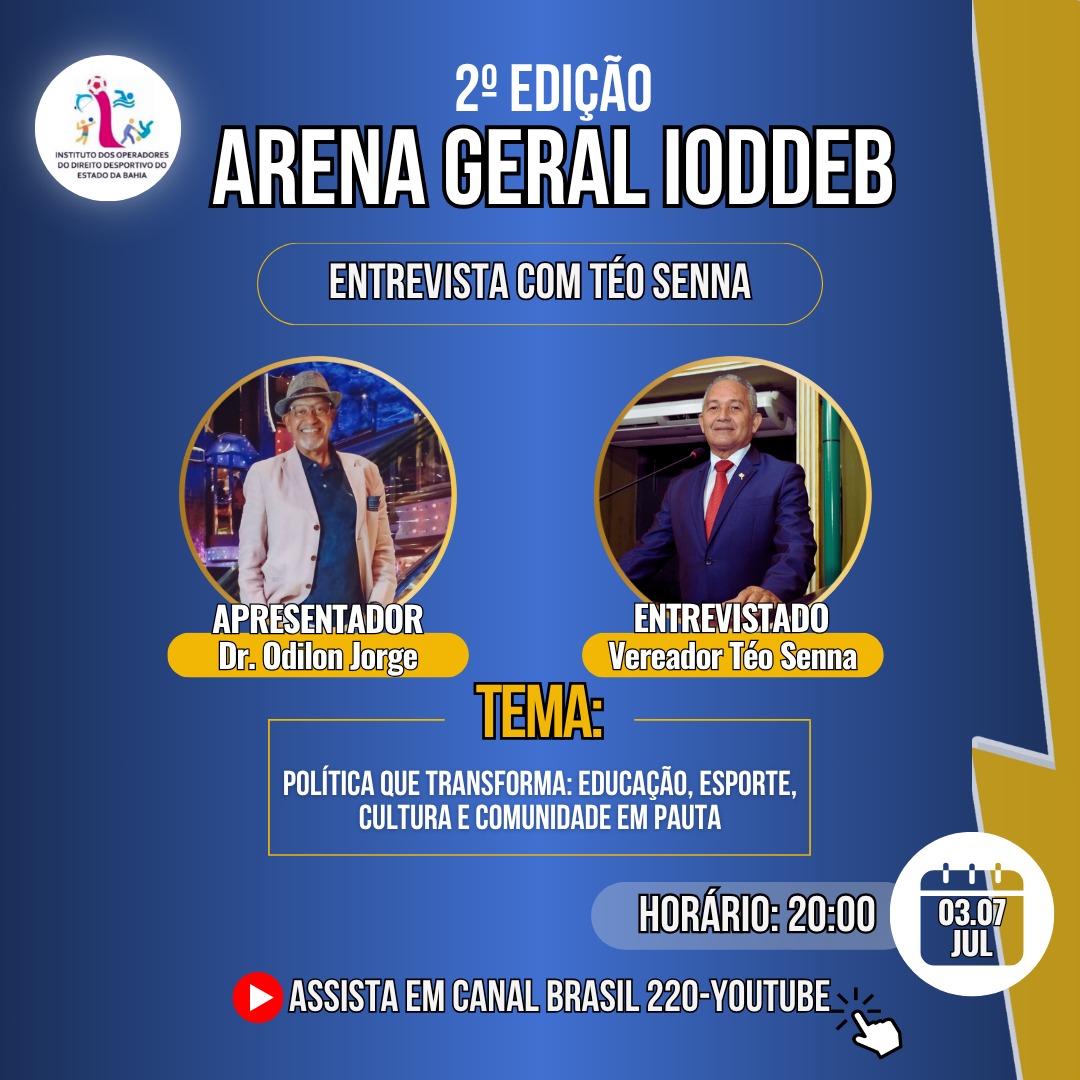 18º Episódio da 2ª Edição do Arena Geral IODDEB