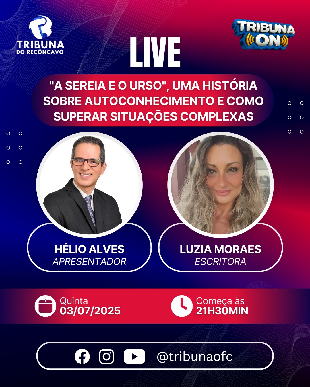 Luzia Moraes na Tribuna ON. Confira!
