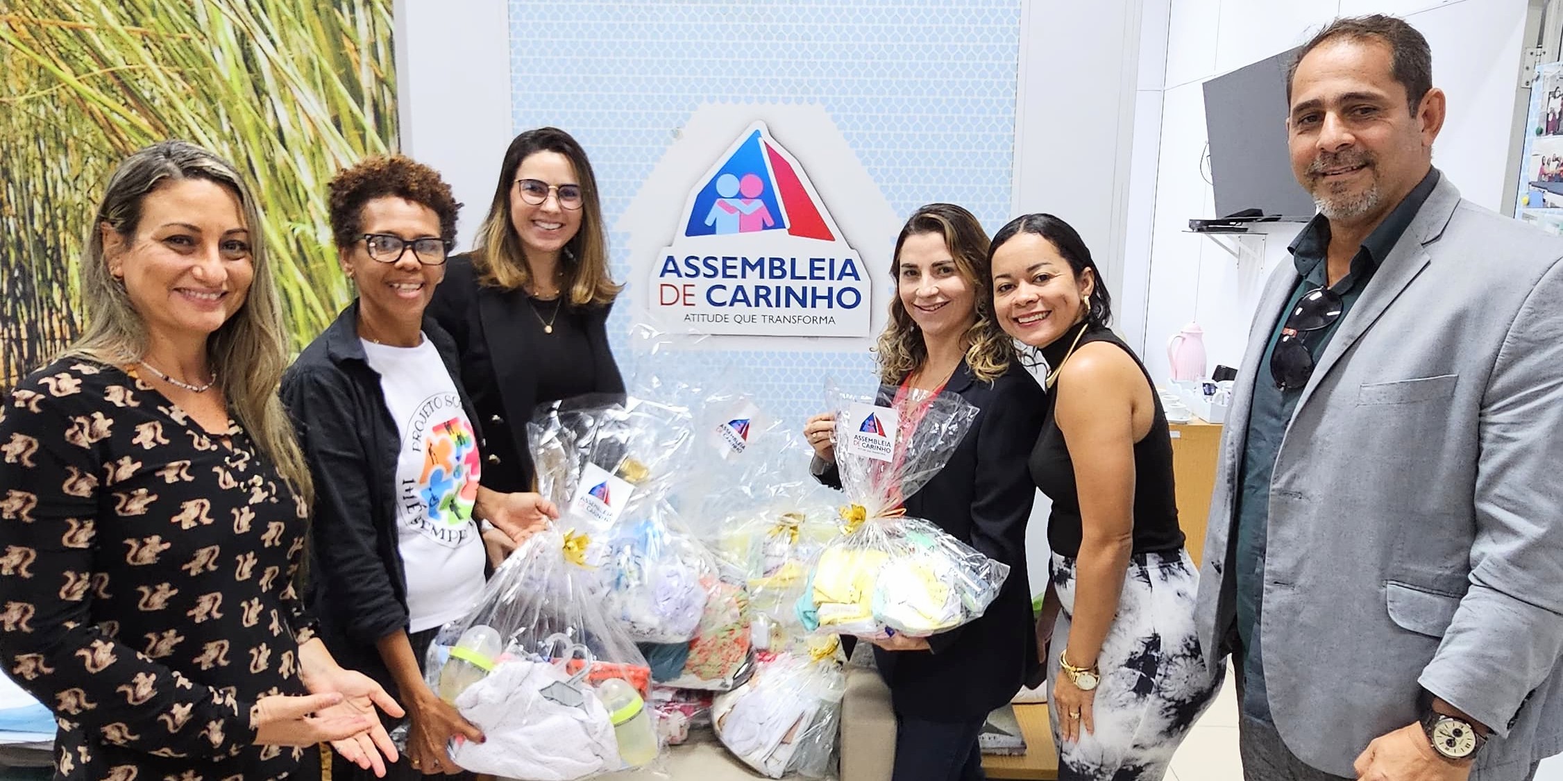 Projeto Social 1+1 visitou o Instituto Assembleia de Carinho. Confira!