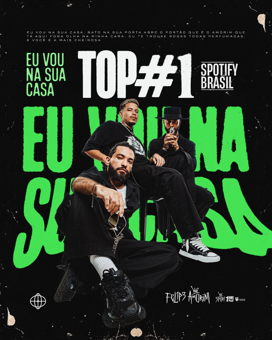 Felipe Amorim atinge o Top 1 do Spotify Brasil com o single “Eu Vou Na Sua Casa”