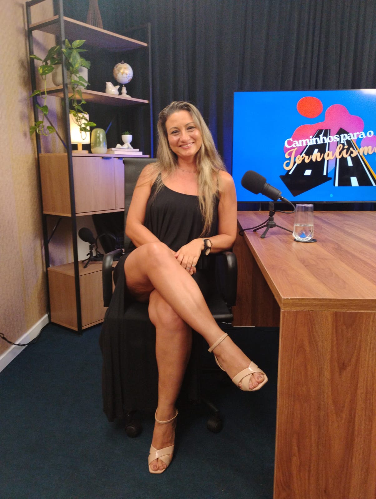 Luzia Moraes foi entrevistada por Sarah Oliveira no Podcast “Caminhos para o Jornalismo”