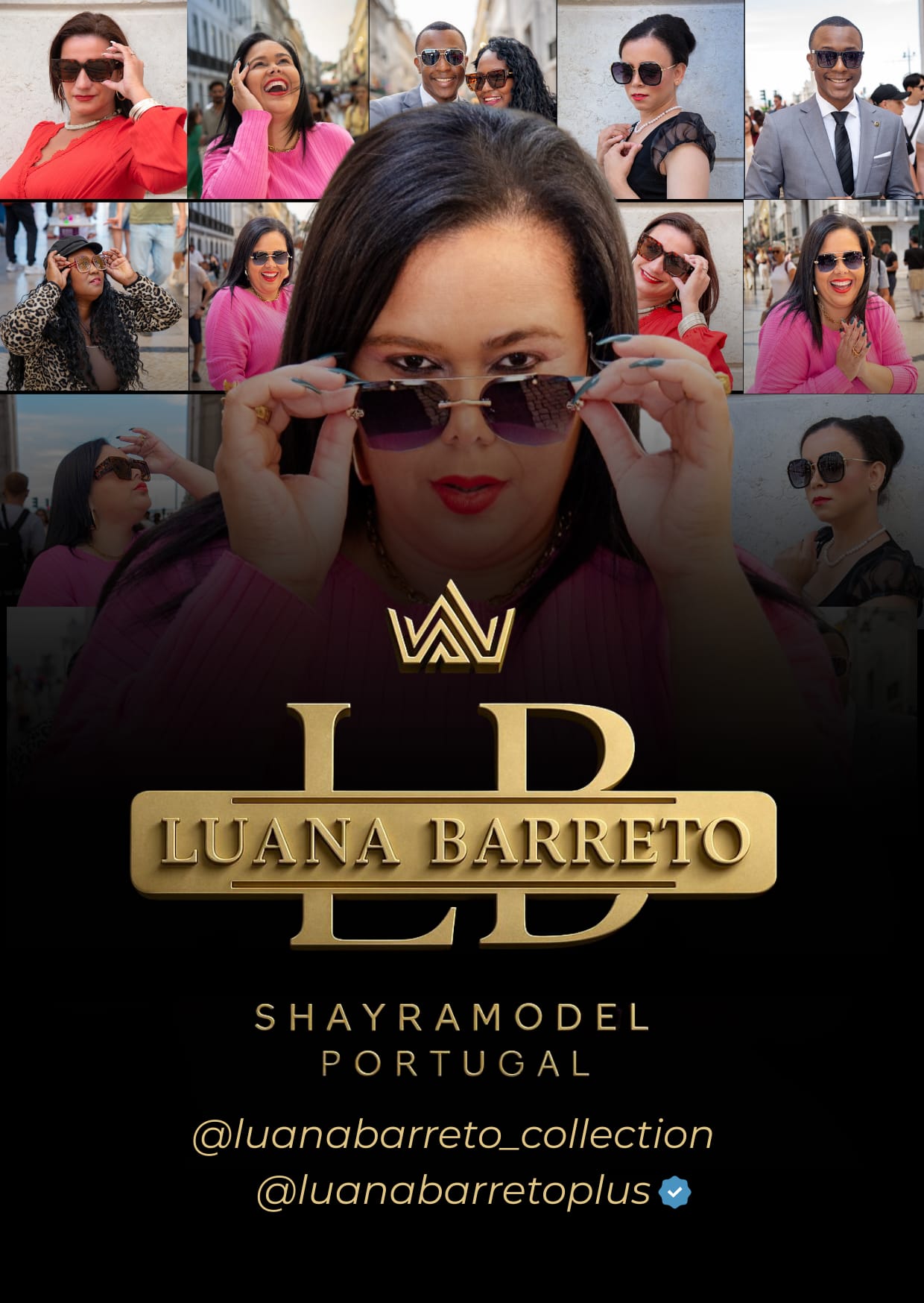Luana Barreto Lança Nova Coleção de Óculos em Parceria com a Shayramodel Collection no Brasil e em Portugal