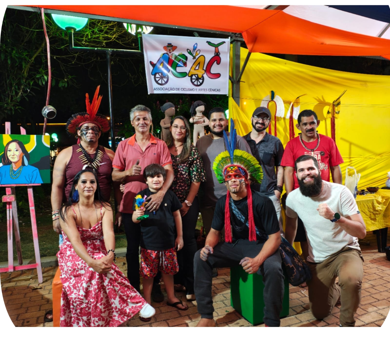 Espaço das Artes Coordenado pela ACAC  na 21ª Feira do Livro de Sertãozinho