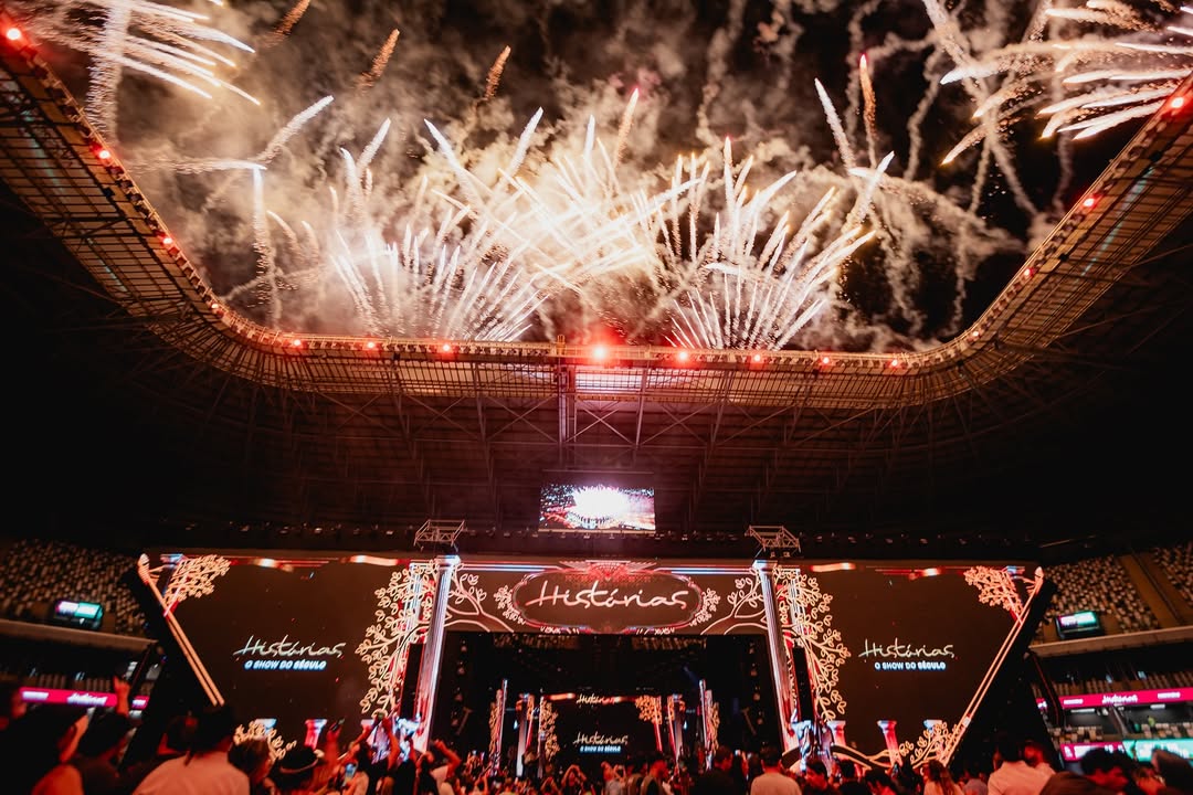 Um espetáculo que une as vozes de lendas da música sertaneja