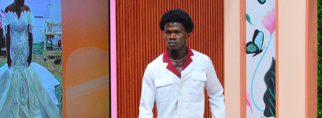 David Domingos Mendes Tchitumba Modelo de passarela e editorial