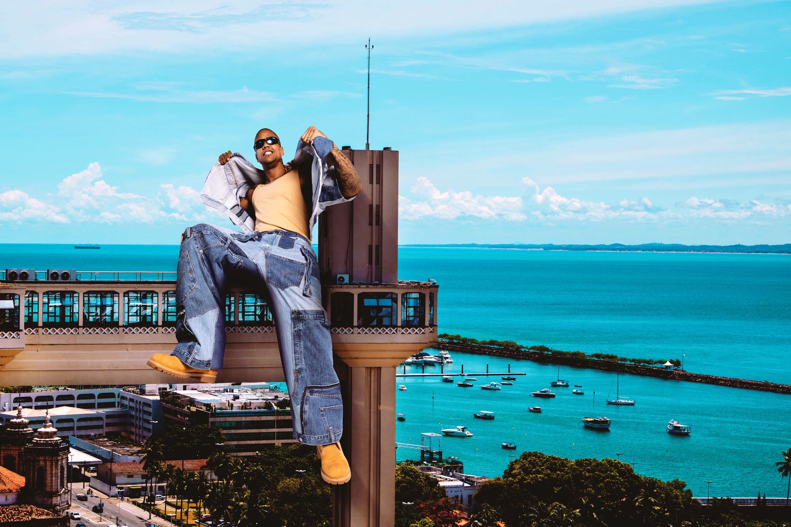 Léo Santana divulga projeto 3D da megaestrutura do audiovisual que celebra seus 20 anos de carreira