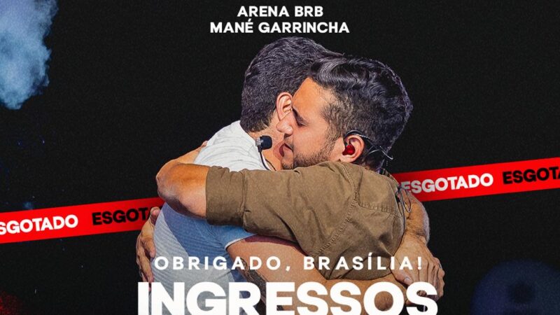 Brasília vive o sertanejo! A cidade esgotou em apenas 6 horas os ingressos da turnê “Manifesto Musical”, de Henrique & Juliano
