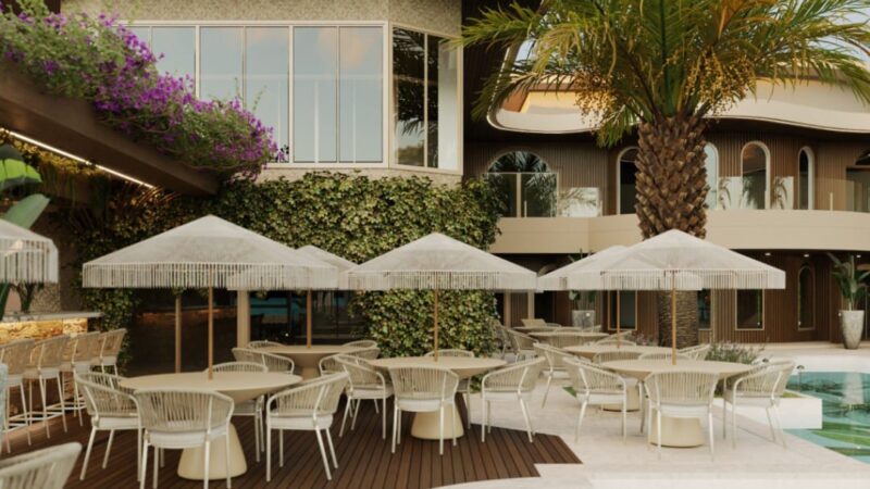 Swiss Group anuncia beach club Lido di Mare, na Praia do Estaleirinho, com restaurante mediterrâneo