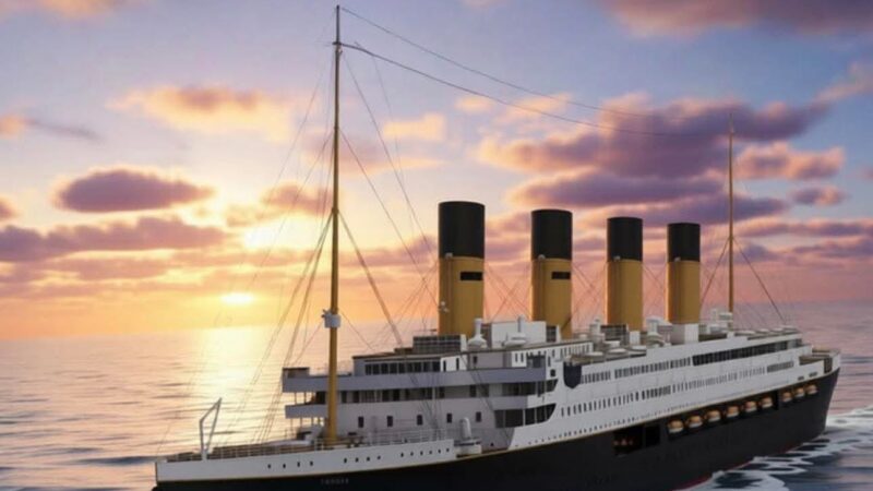 Titanic II: Réplica Moderna do Famoso Transatlântico Será Lançada em 2027