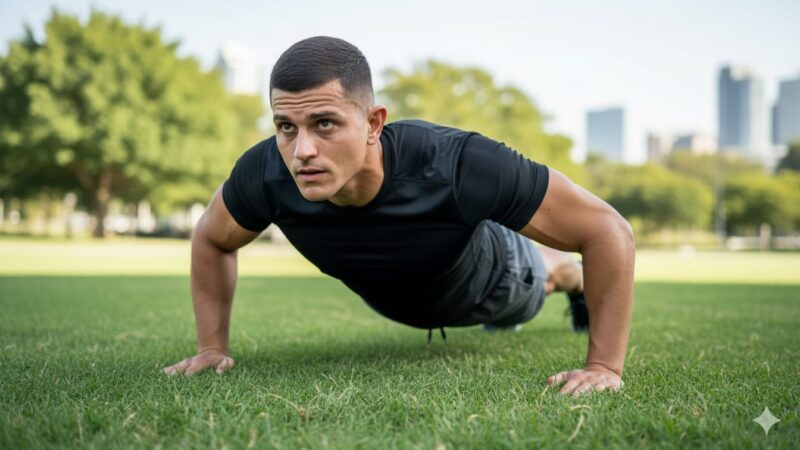 Não é só na academia que se constrói músculos