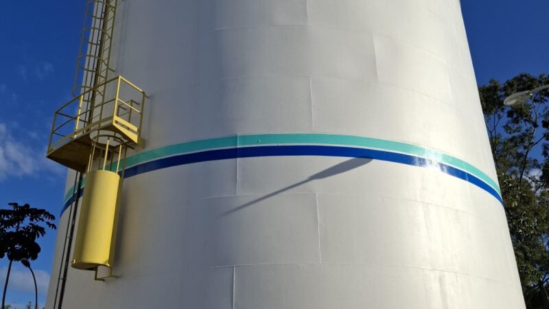 Booster instalado pela Águas de Camboriú aumenta capacidade de vazão do principal reservatório da cidade