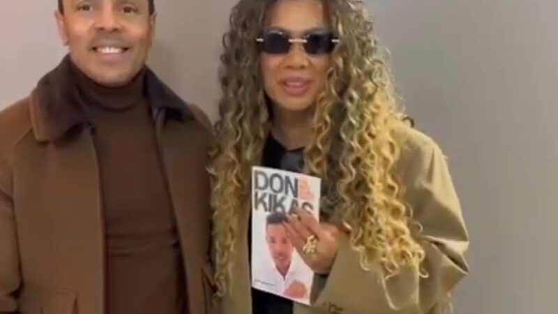 Middah Borges grava videoclipe em Portugal ao lado de Don Kikas e recebe autobiografia do artista angolano