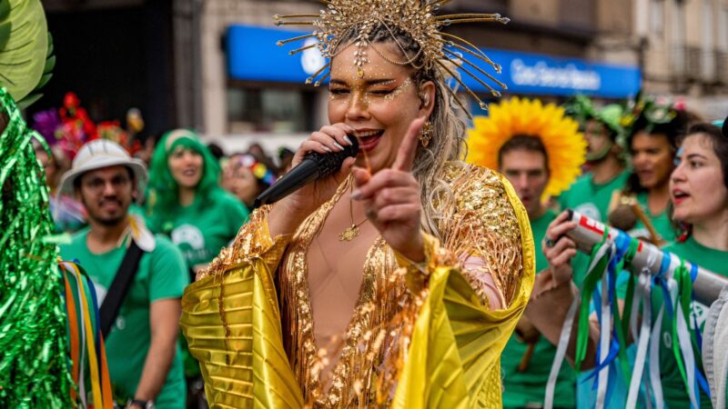 Bloco Qui Nem Jiló incendiou o Largo da Igreja da Penha da França sendo o Bloco de Forró do Carnaval de Lisboa