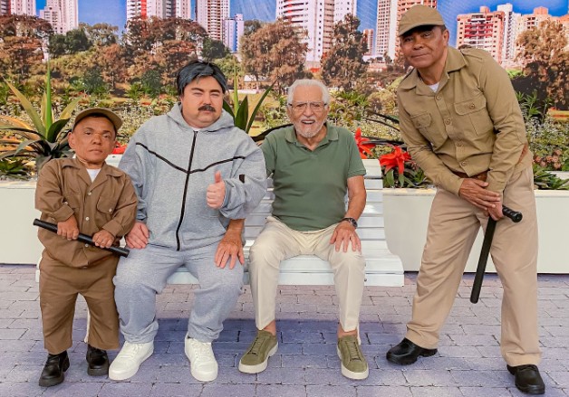 Porpetone encena líder internacional e Os Falidos voltam a causar confusão