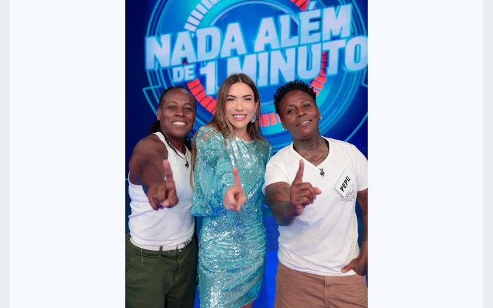 Hugo & Guilherme encaram o “Jogo das 3 Pistas” e Pepê & Neném aceleram o cronômetro no “Nada Além de 1 Minuto” no Programa Silvio Santos com Patricia Abravanel
