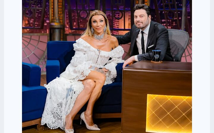 Maya Massafera relembra transição, revela bastidores de cirurgias e fala sobre carreira, moda e novos projetos no The Noite