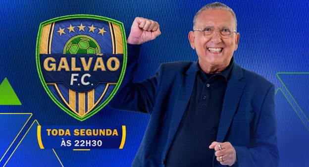 SBT escala Galvão Bueno, Vampeta, Mauro Naves, Mauro Beting e Marcelo Marrom para o time do Galvão FC