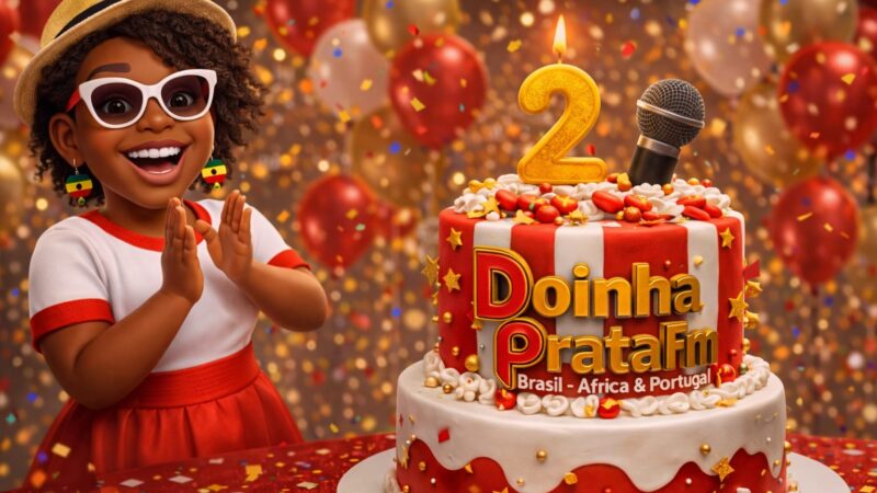 Rádio Doinha Prata FM celebra 2 anos de comunicação, cultura e ancestralidade entre Brasil, África, Portugal e Jamaica