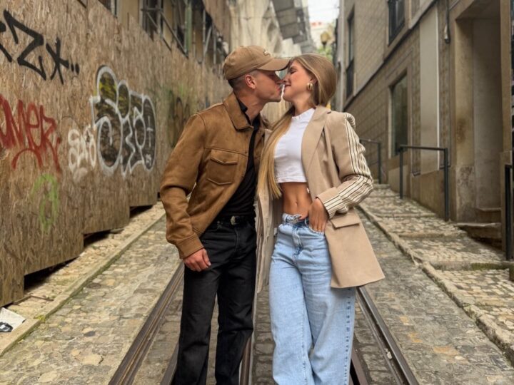 Manim Vaqueiro assume namoro com médica veterinária e influenciadora Luana Hildbrand em Lisboa