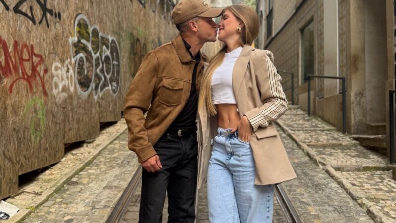 Manim Vaqueiro assume namoro com médica veterinária e influenciadora Luana Hildbrand em Lisboa