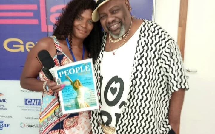 Márcia Mabeck e Sérgio Loroza na ExpoFavela MG. Confira!
