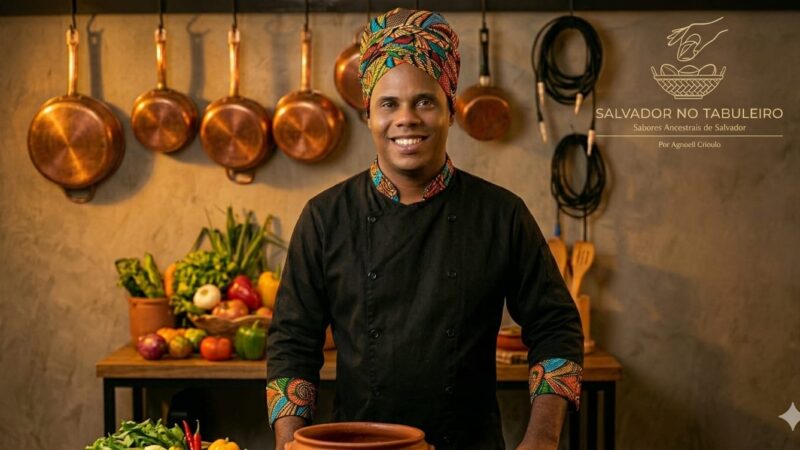 Do Tabuleiro ao Prato: Agnoell Crioulo ensina a arte do Acarajé e Abará no Pelourinho