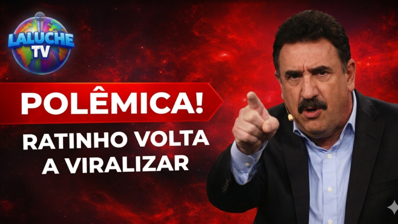 RATINHO SE ENVOLVE EM POLÊMICA E VOLTA A VIRALIZAR NAS REDES