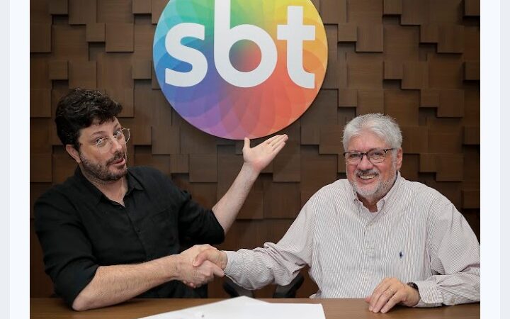 SBT e Danilo Gentili assinam renovação de contrato