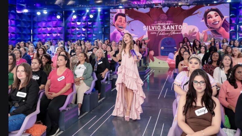 “Programa Silvio Santos com Patricia Abravanel” recebe Ju Knust e Leonardo Miggiorin no “Jogo das 3 Pistas”