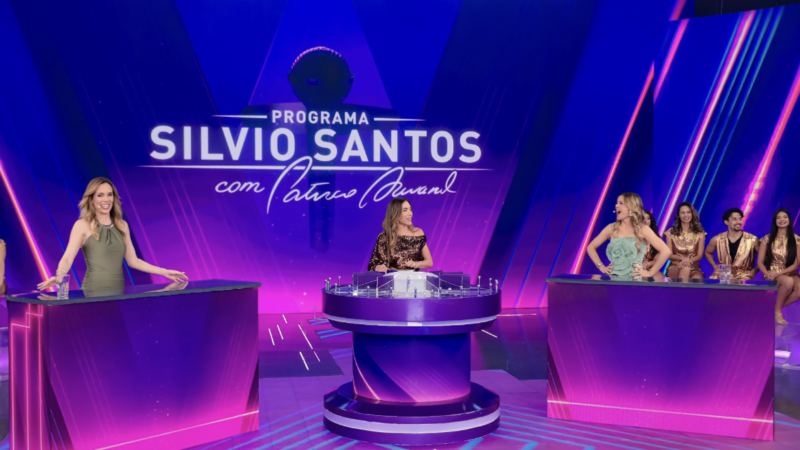 Programa Silvio Santos com Patricia Abravanel consolida a vice-liderança isolada