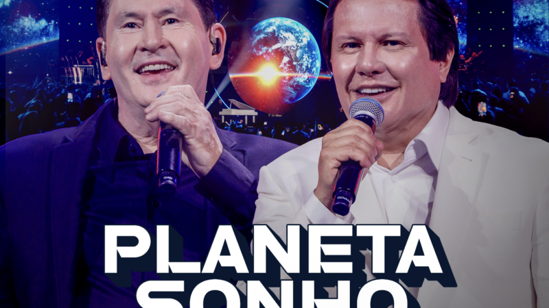 Gian & Giovani lançam feats com Bruno & Marrone na primeira parte do DVD “Planeta Sonho”