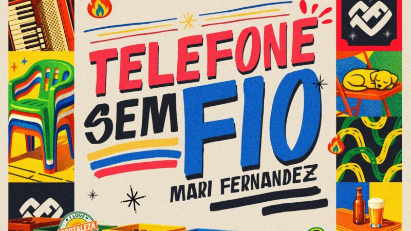 Mari Fernandez transforma o “Telefone Sem Fio” em música inédita e lança o projeto “Mari no Barzinho” em Fortaleza