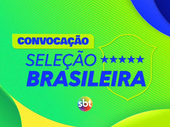 Na TV, no streaming e no YouTube: SBT acompanha a convocação da Seleção Brasileira para a Copa do Mundo FIFA 2026
