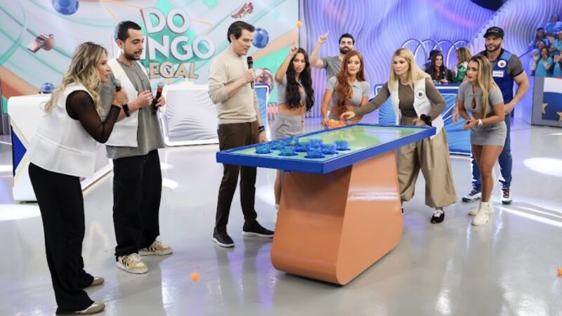 “Domingo Legal” estreia nova temporada do “Quem Arrisca Ganha Mais”, reúne famosos no “Passa ou Repassa” e recebe show da Turma do Pagode