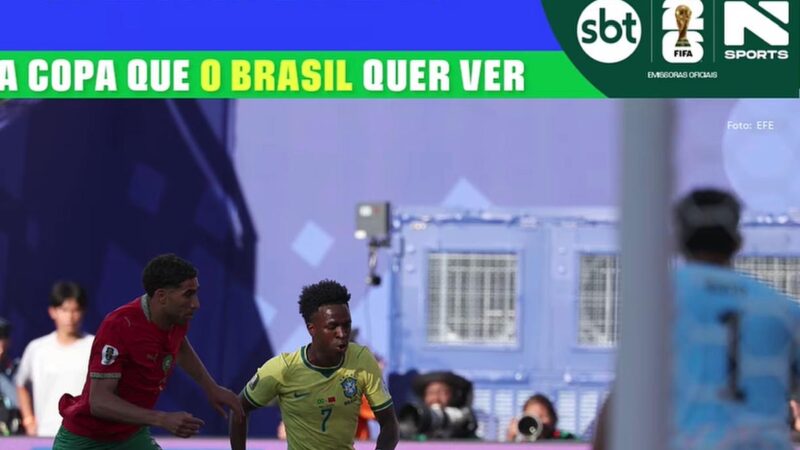 BRASIL X MARROCOS CONQUISTA AUDIÊNCIA HISTÓRICA PARA O SBT