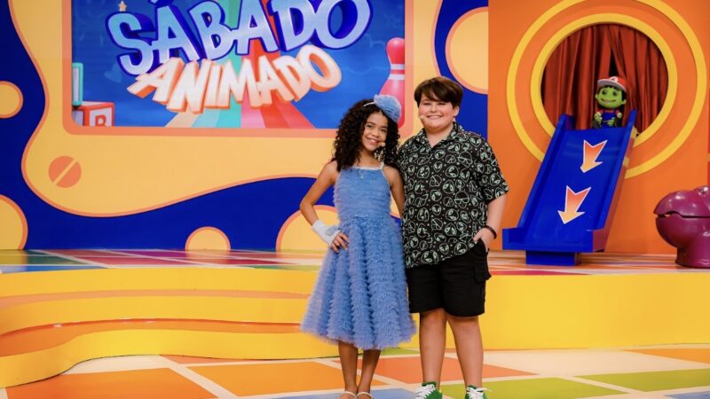 Tem novidade no ar: Wallentina Bomfim e Theo Radicchi chegam para deixar tudo mais divertido no “Sábado Animado”