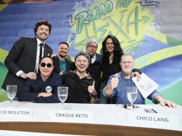 Ana Paula Oliveira participa do “Roda Redonda” do “The Noite” ao lado de Chico Lang para analisar eliminação do Brasil na Copa
