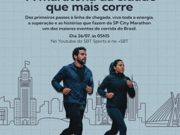 Nike SP City Marathon movimenta São Paulo neste domingo (26) com transmissão ao vivo no SBT Sports, +SBT e canal da Iguana